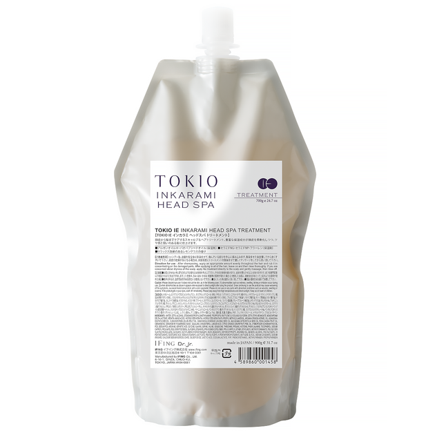 Маска-догляд TOKIO Inkarami Head SPA "Treatment" для глибокого відновлення волосся (700 г) - Фото 1 Маска-догляд TOKIO Inkarami Head SPA "Treatment" для глибокого відновлення волосся (700 г) - зображення 1
