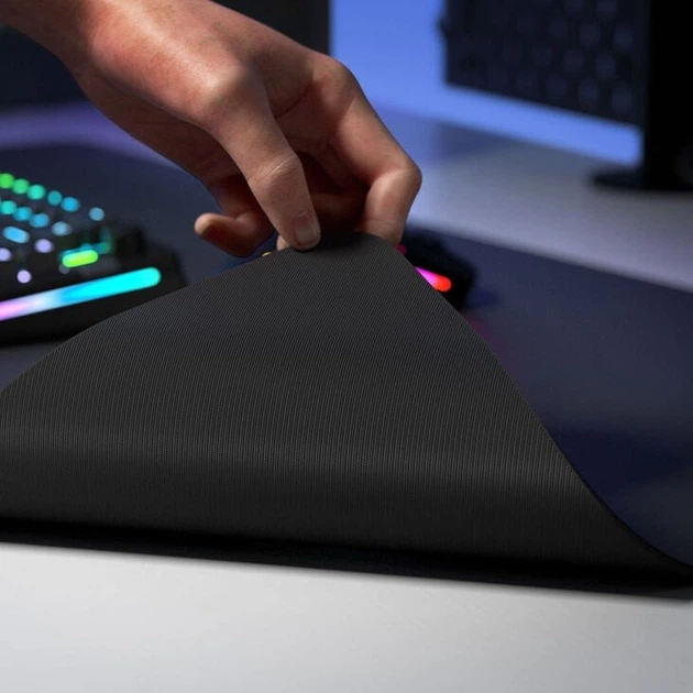 Podkładka pod myszkę Glorious Gaming Mousepad 2 XL Extended, borderless, rubberized 610 x 355mm Black (810069979618) - obraz 3