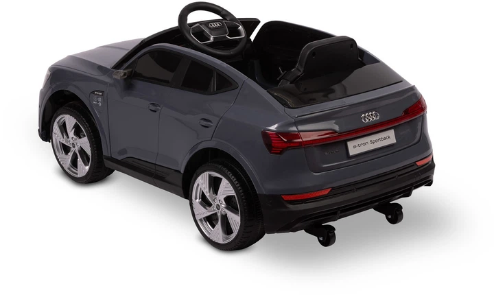 Pojazd na akumulator Toyz Audi e‑Tron Sportback Szary (5903076320896) - obraz 3