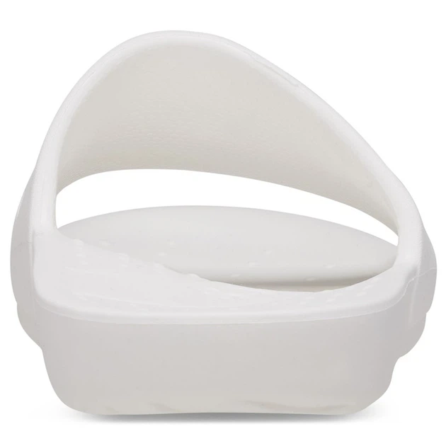 Жіночі шльопанці Слайд Білі Crocs Slide Sandal White (40-41, білий) - зображення 5
