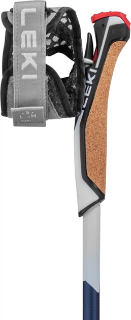 Kijki do nordyckiego chodzenia Leki Smart Pacer Lite 115 cm Niebeskie (65325351115) - obraz 3