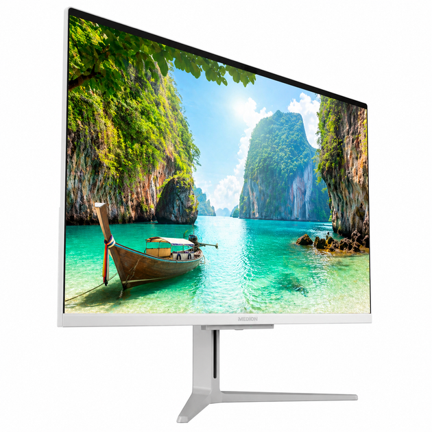 Моноблок 27" Medion (Lenovo Group) Akoya E27403 | Intel Core i7-1165G7 | IPS (1920x1080) FullHD | RAM 16 ГБ | SSD NVME 512 ГБ | Intel Iris Xe Graphics | Wi-Fi 5 | Bluetooth 5.0 | Тонкий корпус | Win11 (5203) - изображение 6