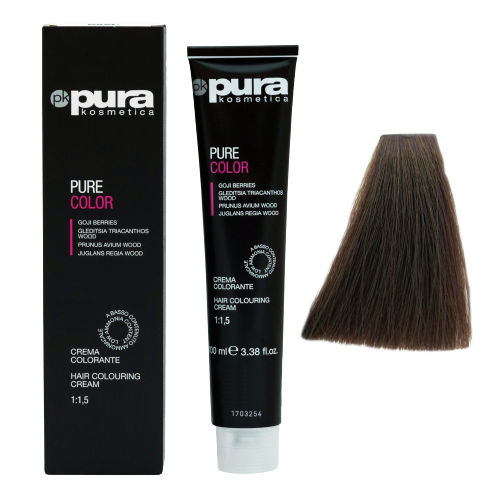 Крем-фарба для волосся Pura Kosmetica 6/0 dark blond 100 мл (8021694061735) - зображення 3