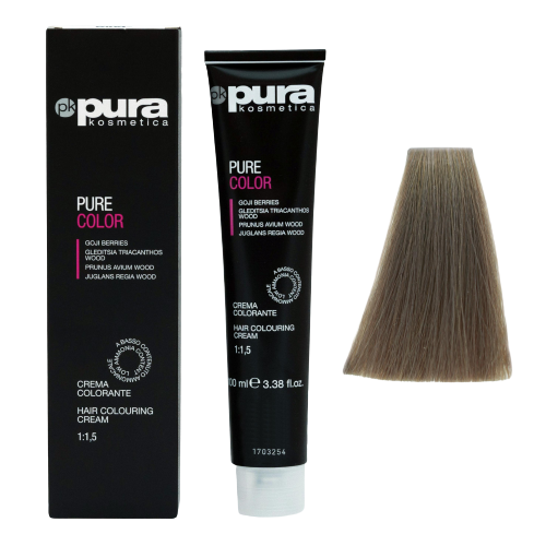 Крем-фарба для волосся Pura Kosmetica 8/1 light ash blond 100 мл (8021694062060) - зображення 3