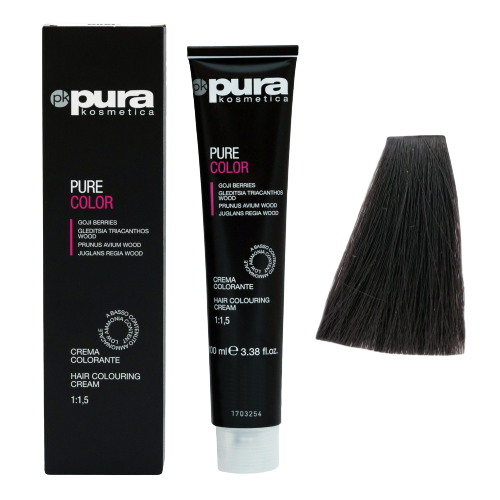 Крем-краска для волос Pura Kosmetica 3/0 dark brown 100 мл (8021694061490) - изображение 3