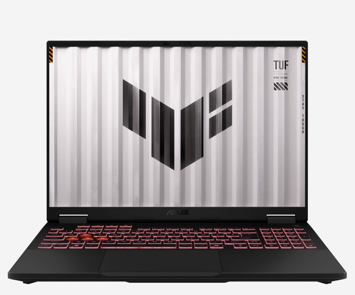 Ноутбук ASUS TUF Gaming A16 16" WUXGA 165Hz / AMD Ryzen 7 260 / RAM 16 ГБ / SSD 2 ТБ / GeForce RTX 5070 8 ГБ / Windows 11 / Сірий / FA608UP-R7165 - зображення 2