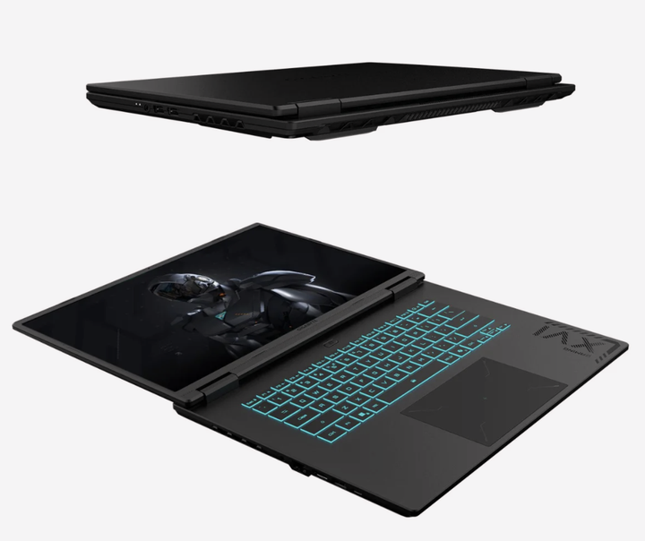 Ноутбук Gigabyte Gaming A16 16" WUXGA 165Hz / AMD Ryzen 7 260 / RAM 16 ГБ / SSD 1 ТБ / GeForce RTX 5070 8 ГБ / Windows 11 Home / Black / (3WHK3EE894SD) - Фото 4 Ноутбук Gigabyte Gaming A16 16" WUXGA 165Hz / AMD Ryzen 7 260 / RAM 16 ГБ / SSD 1 ТБ / GeForce RTX 5070 8 ГБ / Windows 11 Home / Black / (3WHK3EE894SD) - изображение 4