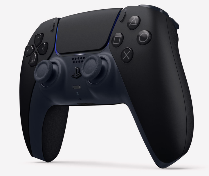 Sony PlayStation 5 DualSense Midnight Black (711719022381 / SONY) – беспроводной/проводной геймпад для PS5 и PC, 18 кнопок, виброотдача, Bluetooth, USB-C, черный - зображення 2