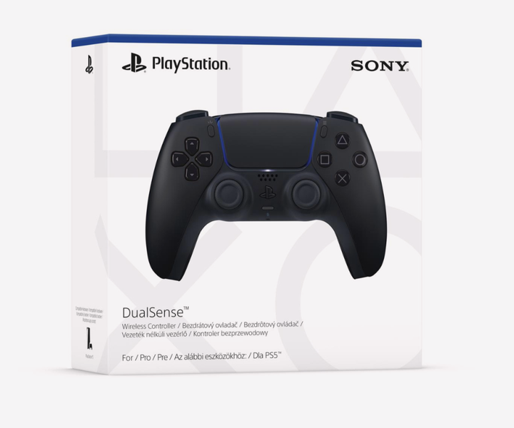 Sony PlayStation 5 DualSense Midnight Black (711719022381 / SONY) – беспроводной/проводной геймпад для PS5 и PC, 18 кнопок, виброотдача, Bluetooth, USB-C, черный - зображення 5