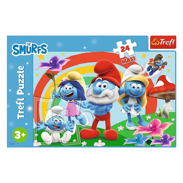 Пазли Trefl The Smurfs Maxi День смурфа 24 ел (14374) - зображення 2