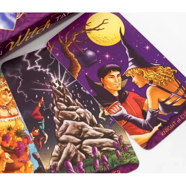 Карты Таро Юной Ведьмы (Teen Witch Tarot) таро для гадания,карты таро для Новачков и профессионалов - изображение 4
