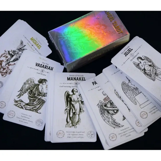Карти Таро Ангелів (Angel Tarot) таро для ворожіння, карти таро для Новачків та професіоналів - Фото 1 Карти Таро Ангелів (Angel Tarot) таро для ворожіння, карти таро для Новачків та професіоналів - зображення 1