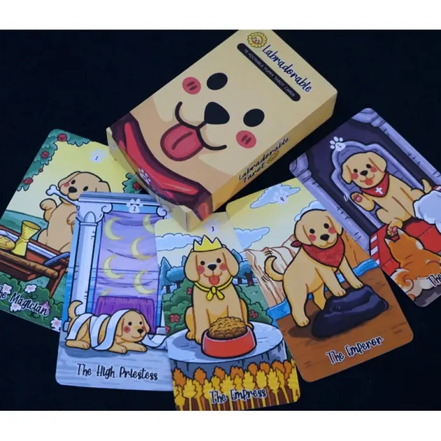 Карты Таро Лабрадор (Labradorable Tarot) , таро для гадания,карты таро для Новачков и профен - изображение 3