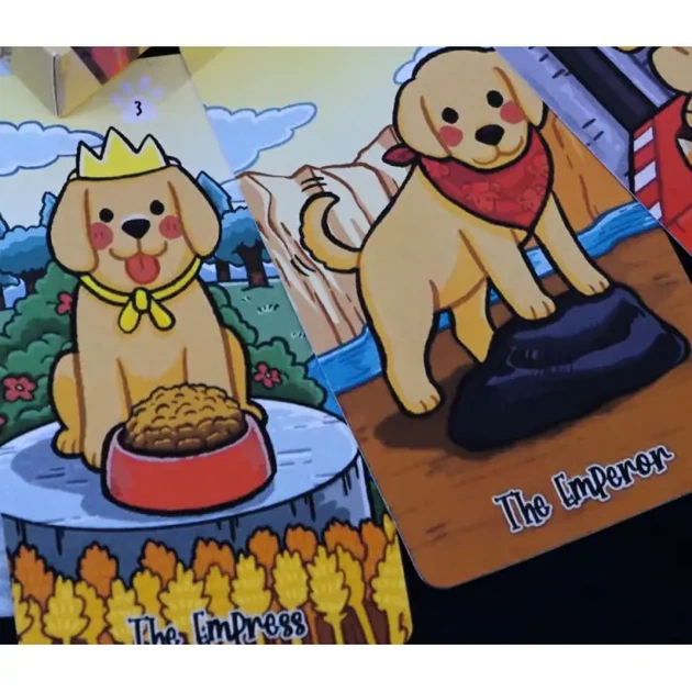 Карты Таро Лабрадор (Labradorable Tarot) , таро для гадания,карты таро для Новачков и профен - изображение 4