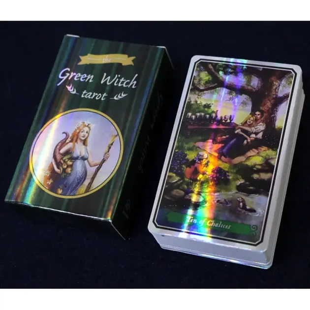 Карты Таро Зеленой Ведьмы (The Green Witch Tarot) , таро для гадания,карты таро для Новачков и профессионалов - изображение 2