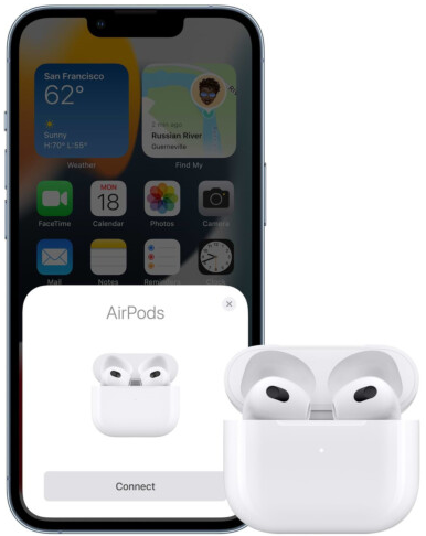 Навушники Apple AirPods 3rd generation with MagSafe Charging Case (MME73) Б/В k3 - зображення 5