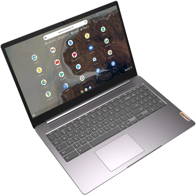 Ноутбук 15.6" Lenovo IdeaPad 3 Chrome 15IJL6 Intel Celeron N4500 RAM 8GB eMMC 64GB 10год батарея ChromeOS (UKR) - Уцінка - зображення 6