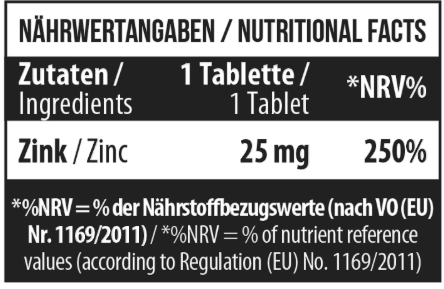 Цинк бісгліцинат хелат MST Zinc Bisglycinate Chelate 25 мг 180 таблеток - Фото 2 Цинк бісгліцинат хелат MST Zinc Bisglycinate Chelate 25 мг 180 таблеток - зображення 2