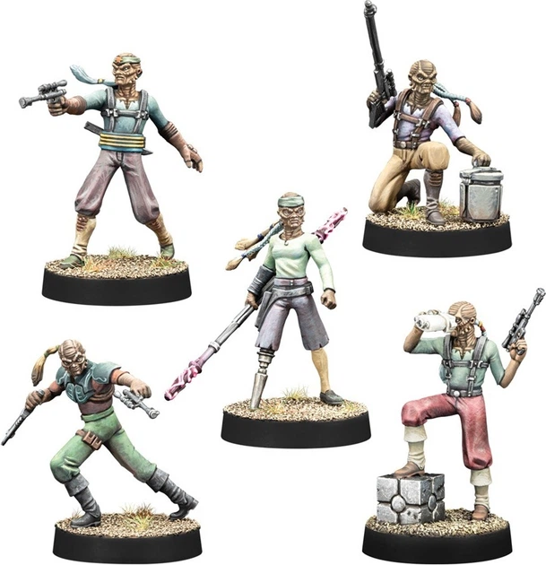 Dodatek do gry planszowej Atomic Mass Games Star Wars Legion 2.0: Hondo Ohnaka i piraci Weequay (edycja angielska) (841333134891) - obraz 3