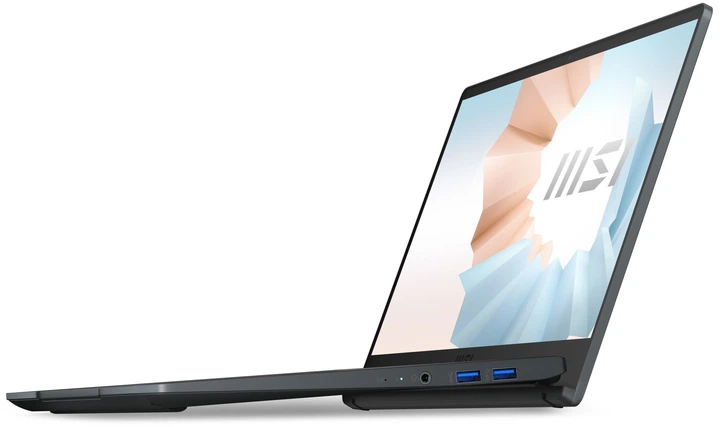 Ноутбук 14" MSI Modern 14 (B11MOL-433XIT) Intel Core i3-1115G4 RAM 8GB SSD 256GB Windows 11 Алюмінієвий корпус (UKR) - зображення 7