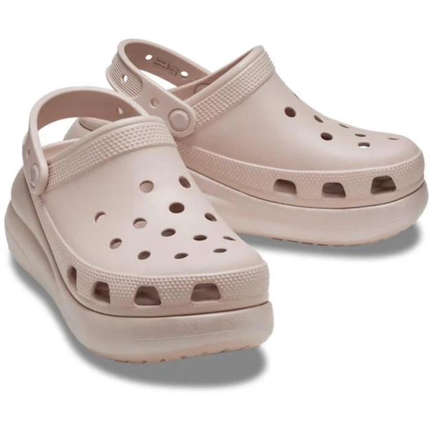 Сабо на високій платформі Crocs Classic Crush Clog 36-37 р 22.5-23 см Ніжно-рожеві 207521-M4/W6 Shimmer Pink - Фото 3 Сабо на високій платформі Crocs Classic Crush Clog 36-37 р 22.5-23 см Ніжно-рожеві 207521-M4/W6 Shimmer Pink - зображення 3