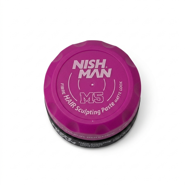 Паста матова для стилізації волосся Nishman Fibre Hair Sculpting Matte Paste M5 100 мл (NMN-100-M5) - Фото 1 Паста матова для стилізації волосся Nishman Fibre Hair Sculpting Matte Paste M5 100 мл (NMN-100-M5) - зображення 1