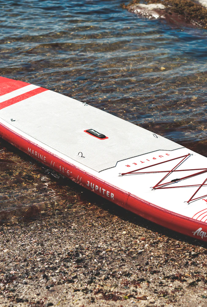 Надувная SUP-доска (сапНадувная SUP-доска Jupiter Aquaplanet 11'6" (350x86x15 см) двухслойная с возможностью установки сиденья + полный комплектборд) - изображение 5