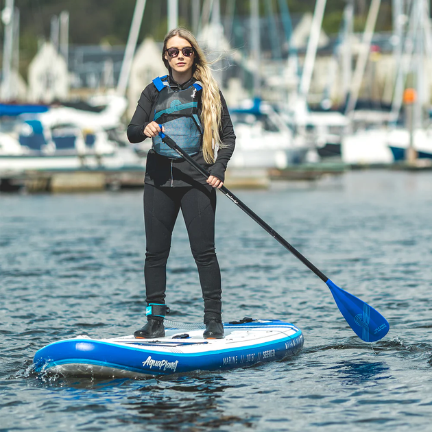 Надувна SUP-дошка Seeker 10'8" (330x86x15 см) з підвищеною вантажопідйомністю + повний комплект - зображення 5