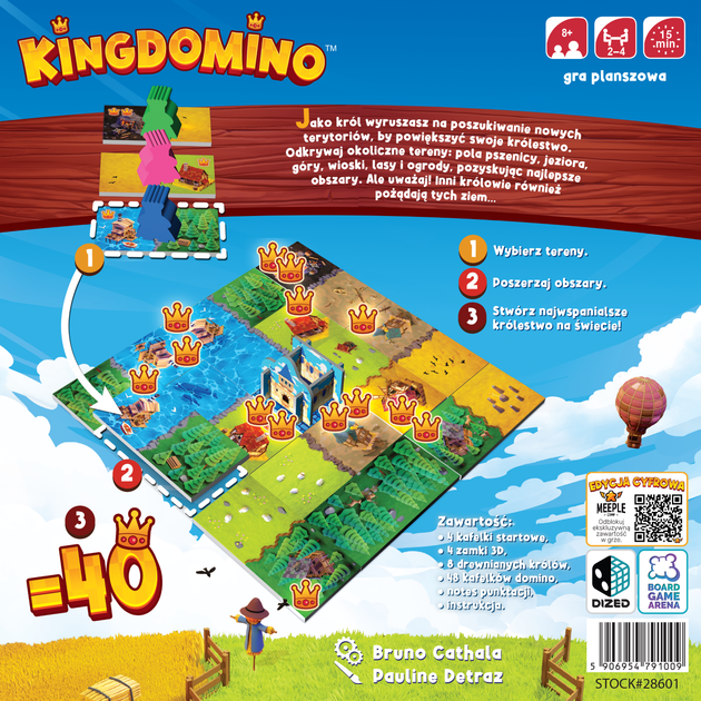 Gra planszowa Rebel Kingdomino (edycja polska) (5906954791009) - obraz 6