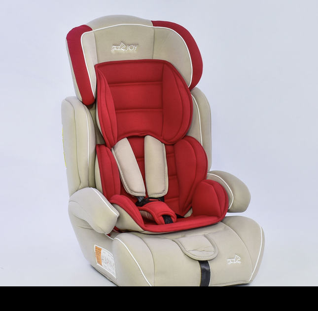 Автокрісло JOY 8888 червоно-біле - зображення 3
