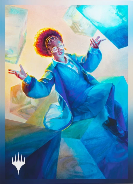 Koszulki na karty Gamegenic Magic the Gathering - Sekrety Strixhaven - Zimone, Nieskończona analityczka - Premium Art 105 szt. (4251715423226) - obraz 2