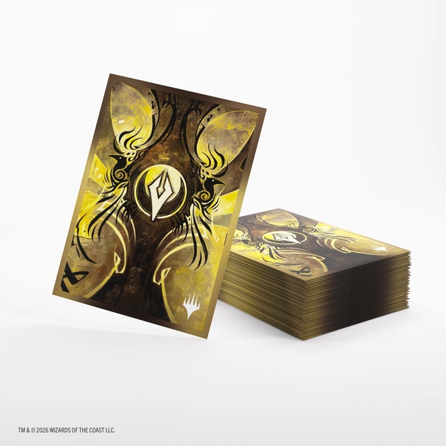 Koszulki na karty Gamegenic Magic the Gathering - Sekrety Strixhaven - Silverquill - Premium Art 105 szt. (4251715423240) - obraz 3