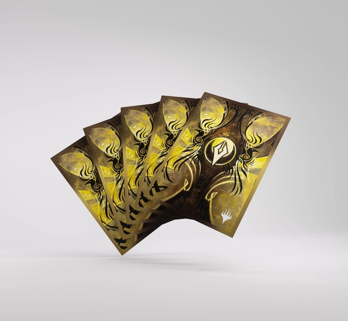 Koszulki na karty Gamegenic Magic the Gathering - Sekrety Strixhaven - Silverquill - Premium Art 105 szt. (4251715423240) - obraz 4