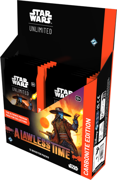 Набір карток Fantasy Flight Games Star Wars: Unlimited Card Game - A Lawless Time - Carbonite Booster Display 12 шт. (841333133665) - зображення 3