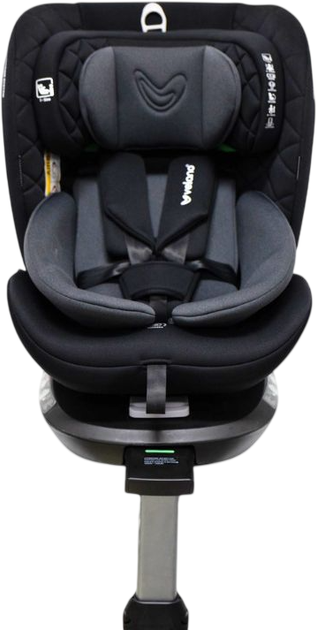 Автокресло Velano Vento 360° i-Size 40–150 см ISOFIX + опорная нога grey (4820296760428) - Фото 1 Автокресло Velano Vento 360° i-Size 40–150 см ISOFIX + опорная нога grey (4820296760428) - изображение 1