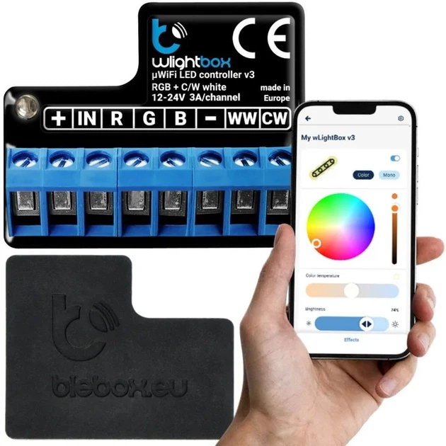 Модуль освітлення Blebox wlightbox v3 (5900168580404) - зображення 2