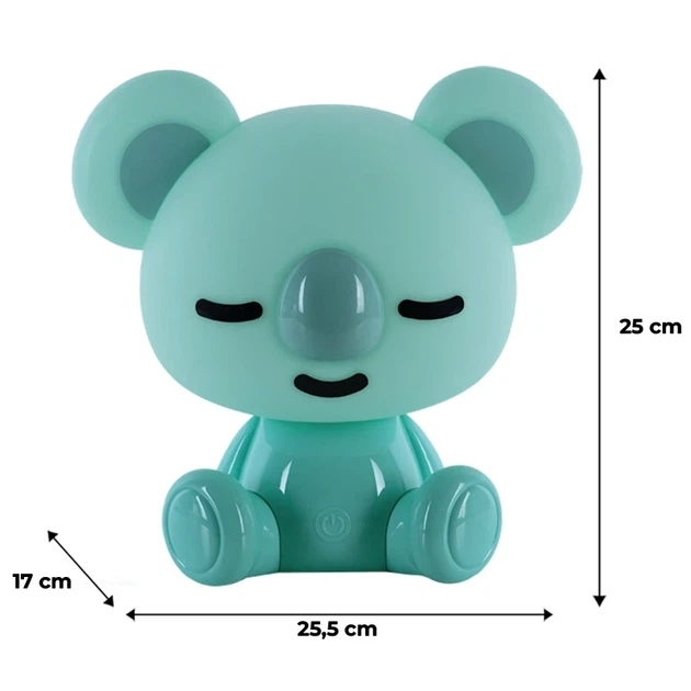 Світильник-нічник LED з акумулятором Koala Kite K24-491-2-4, зелений - Фото 1 Світильник-нічник LED з акумулятором Koala Kite K24-491-2-4, зелений - зображення 1