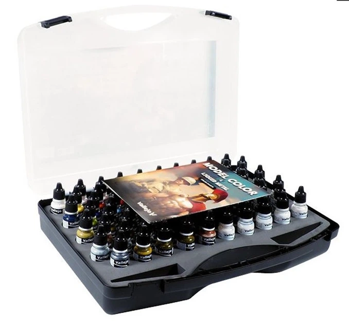 Набір акрилових фарб Vallejo Model Color - Combination Case 80 шт x 18 мл (8429551702546) - зображення 3