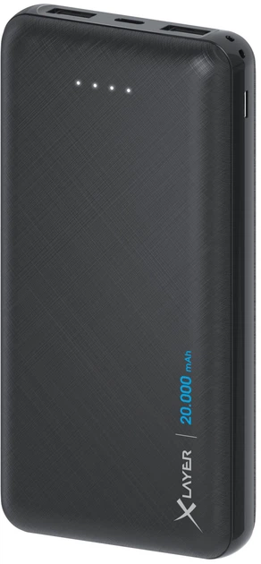 Powerbank XLayer Powerbank Micro 20000 mAh Black (4260458922286) - obraz 2