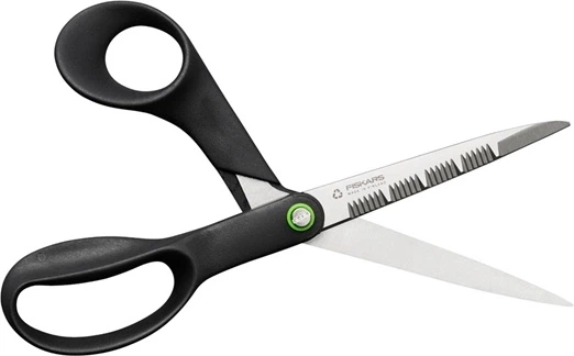 Nożyczki kuchenne Fiskars Functional Form ReNew Czarne 21 cm (6424002019398) - obraz 2