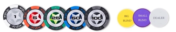 Набір для гри в покер 500 Quint Prestige Низькі номінали (8716096019599) - зображення 2