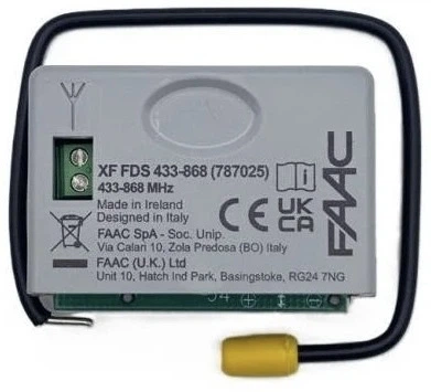 Zestaw automatyki do bram dwuskrzydłowych FAAC Alfa SHORT FDS - 414 do 6 m (8055195069204) - obraz 10