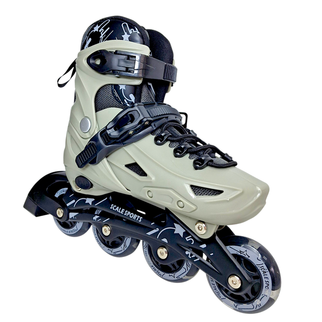 Комплект роликов Scale Sports LF 605 Gray 34-38 - изображение 3