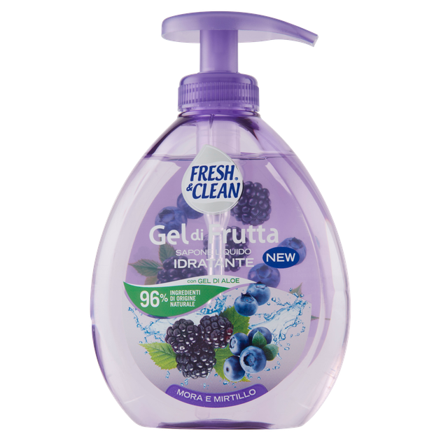 Мило рідке зволожуюче fresh&clean sap.liq.gel fru. moraemir 300 мл. - Фото 1 Мило рідке зволожуюче fresh&clean sap.liq.gel fru. moraemir 300 мл. - зображення 1