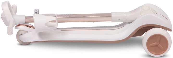 Дитячий самокат Toyz Satura триколісний Білий TOYZ-0433 (5903076321664) - зображення 6