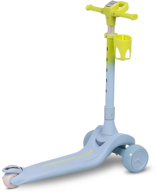 Дитячий самокат Toyz Satura триколісний Синій TOYZ-0430 (5903076321633) - зображення 3