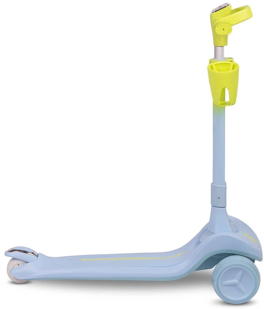 Дитячий самокат Toyz Satura триколісний Синій TOYZ-0430 (5903076321633) - зображення 4