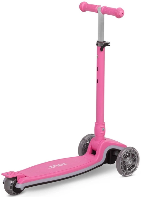Дитячий самокат Toyz Carbon триколісний Рожевий TOYZ-04062 (5903076321695) - зображення 7