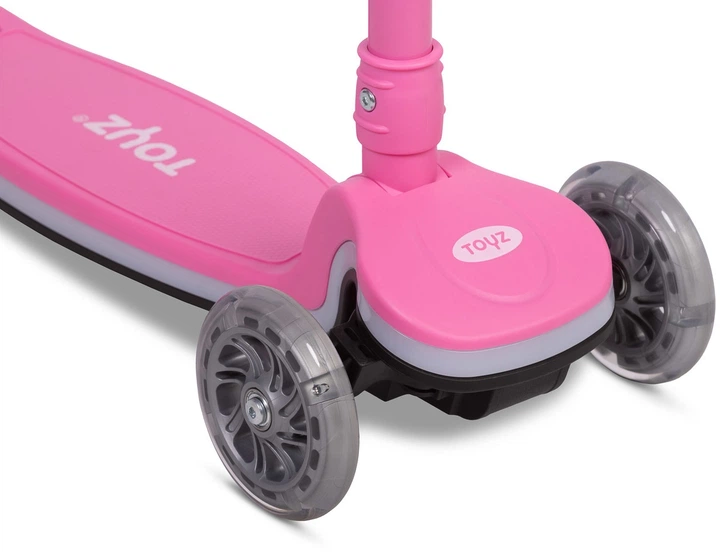 Дитячий самокат Toyz Carbon триколісний Рожевий TOYZ-04062 (5903076321695) - зображення 11