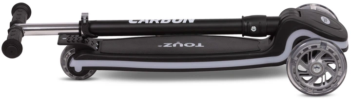 Дитячий самокат Toyz Carbon триколісний Чорний TOYZ-04060 (5903076321671) - зображення 8